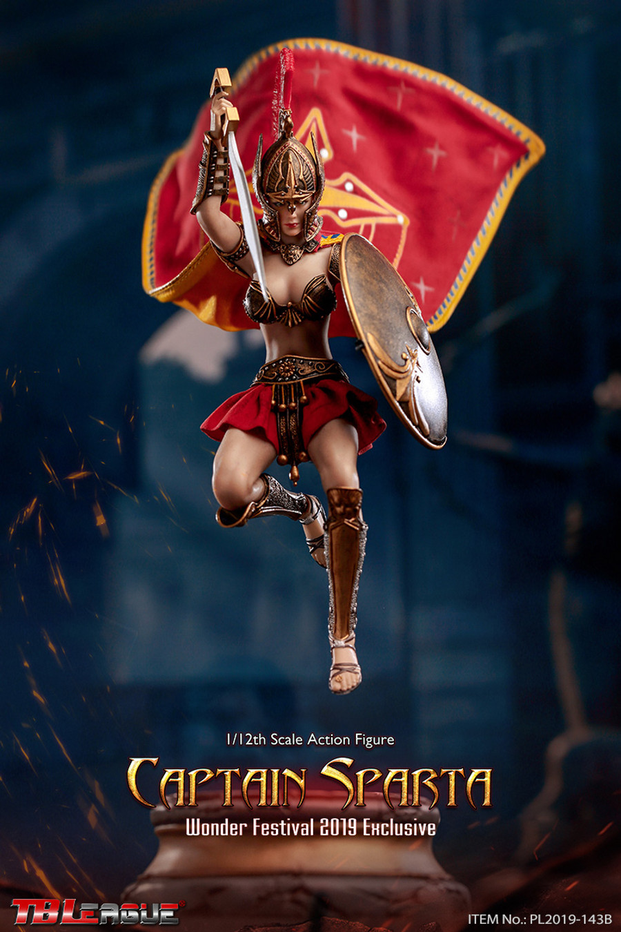 TBLeague - 1/12 Captain Sparta Wonder Festival 2019 Exclusive