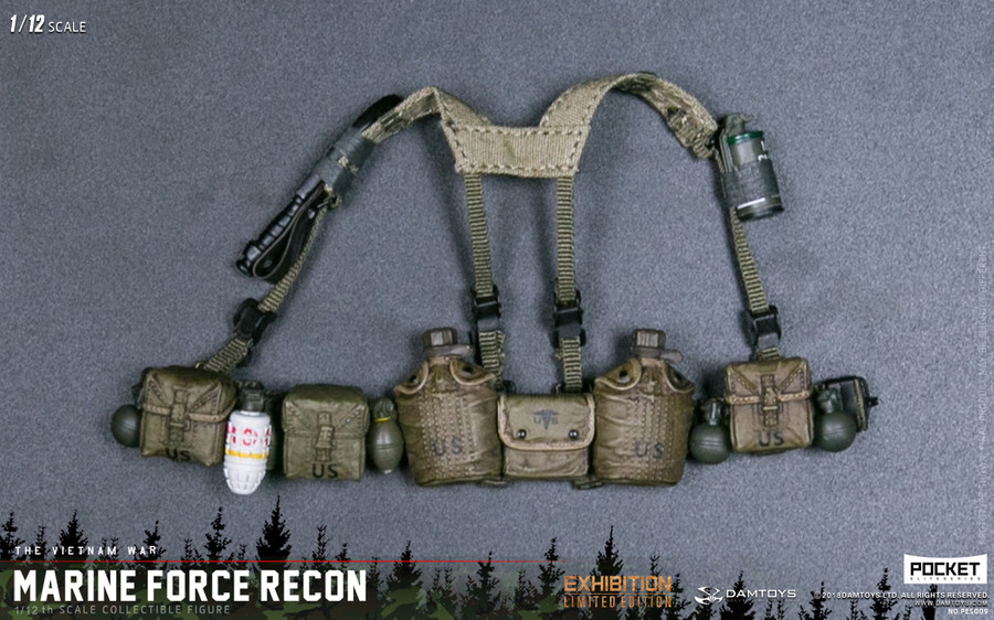 DAM Toys - 1/12 Pocket Elite Series: Marine Force Recon In Vietnam