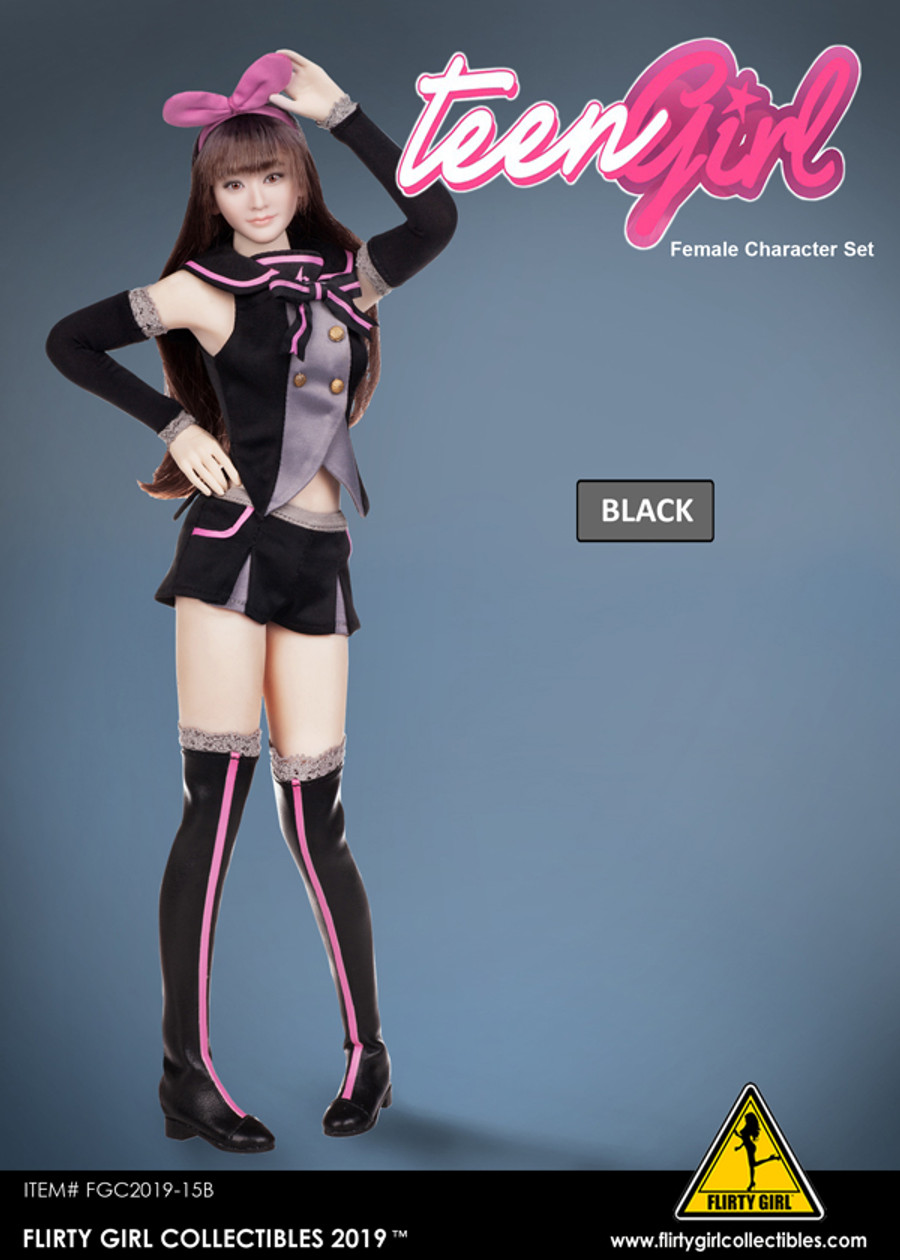 Flirty Girl - Teen Girl Female Character Set