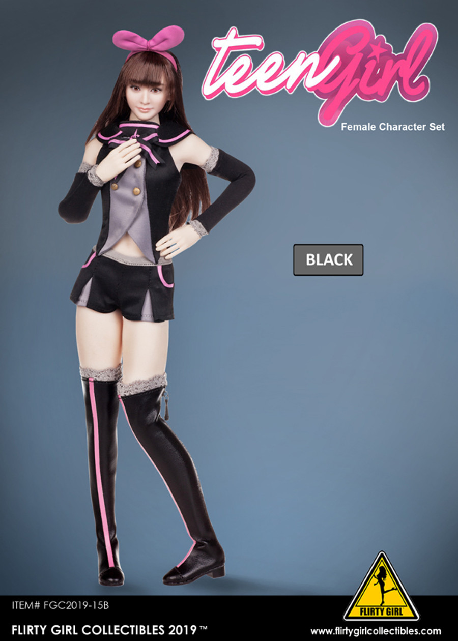 Flirty Girl - Teen Girl Female Character Set