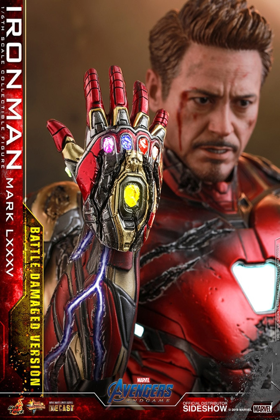 Hot Toys - Avengers: Endgame - Iron Man Mark LXXXV (Battle Damaged Version)