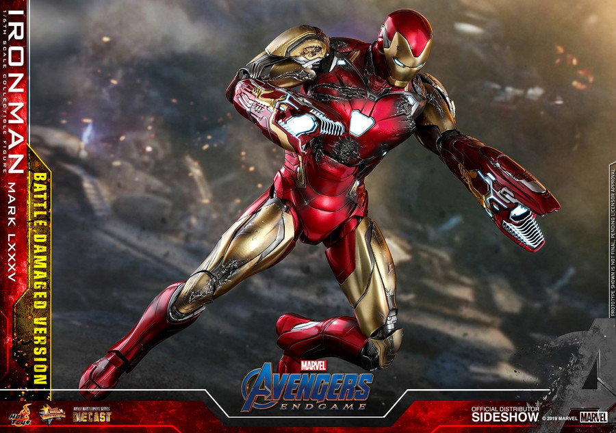 Hot Toys - Avengers: Endgame - Iron Man Mark LXXXV (Battle Damaged Version)