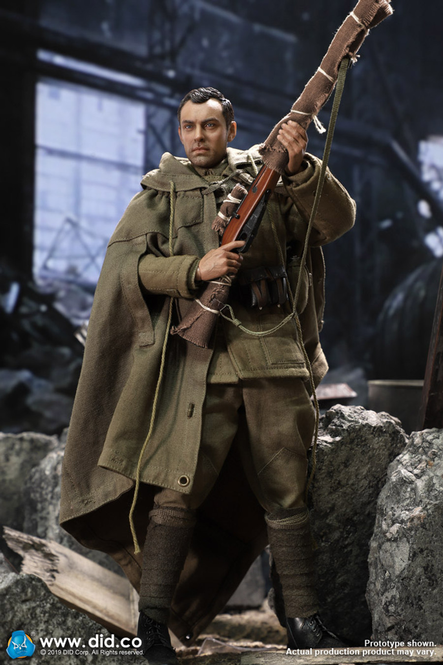 DID - WWII Russian Sniper - Vasily Zaitsev (Weathered)