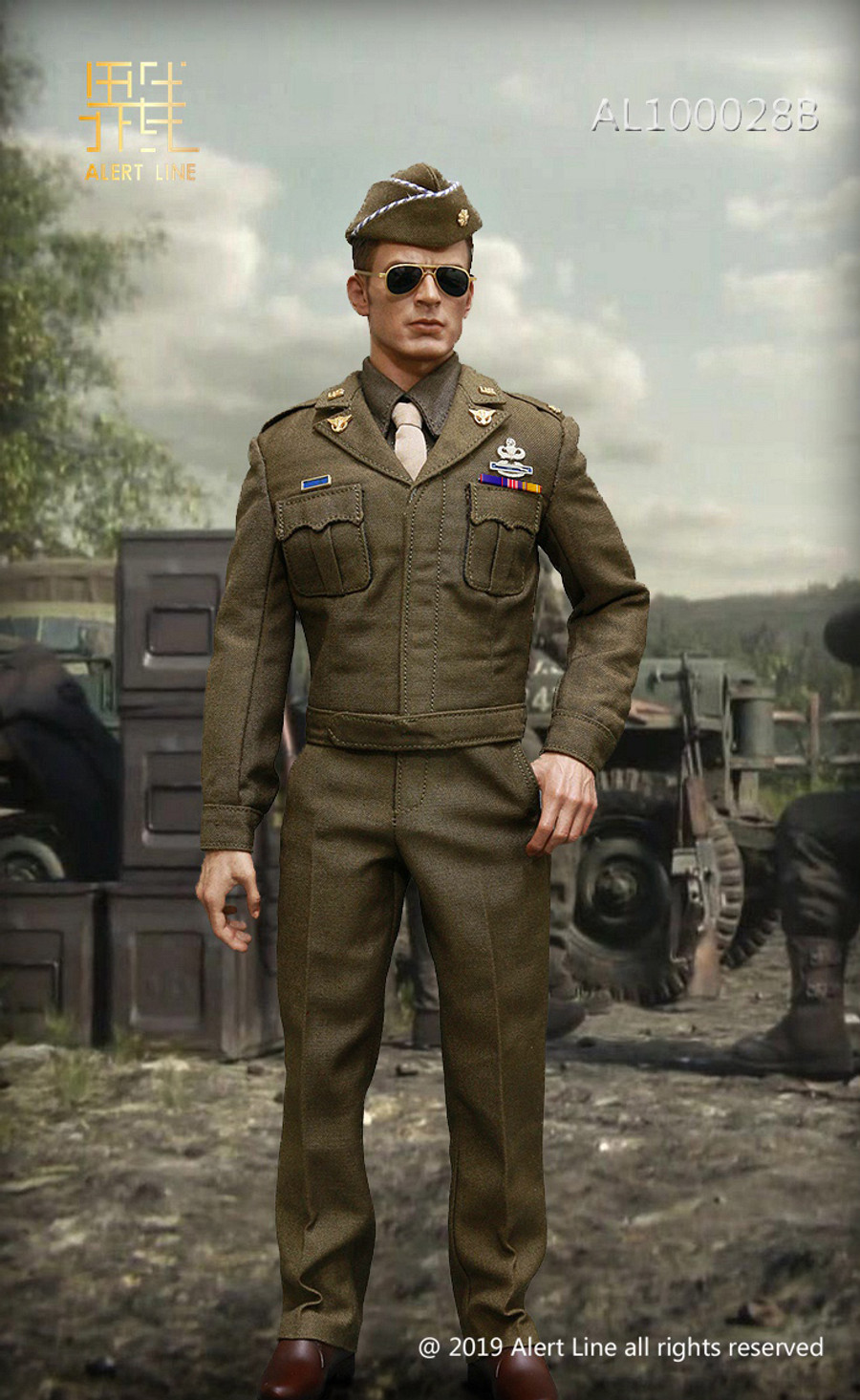 Alert Line - WWII U.S. Army Officer Uniform B
