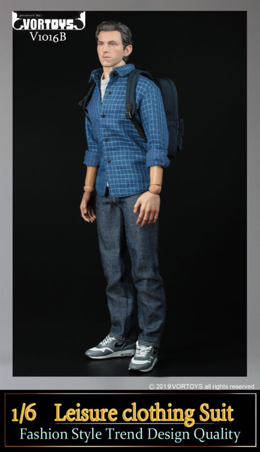 Vor Toys - Parker Field Trip Outfit - Denim Pants Version