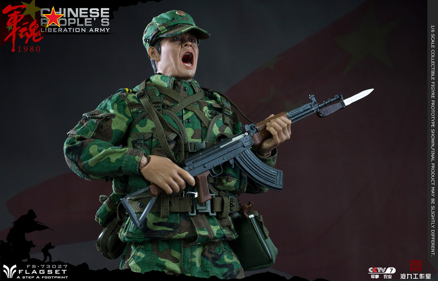 FLAGSET 73027 1/6 Scale Chinese PLA 90's Solider Hat Model 