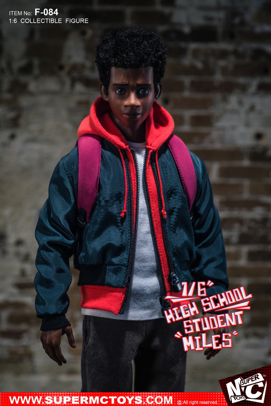 Super MC Toys - High School Student Miles Action Figure