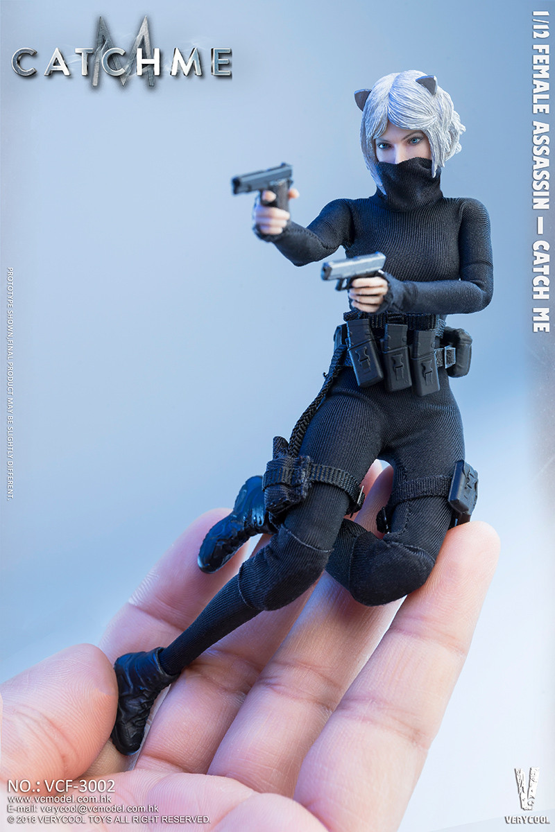 Very Cool - 1/12 Palm Treasure Series - Female Assassin Catch Me