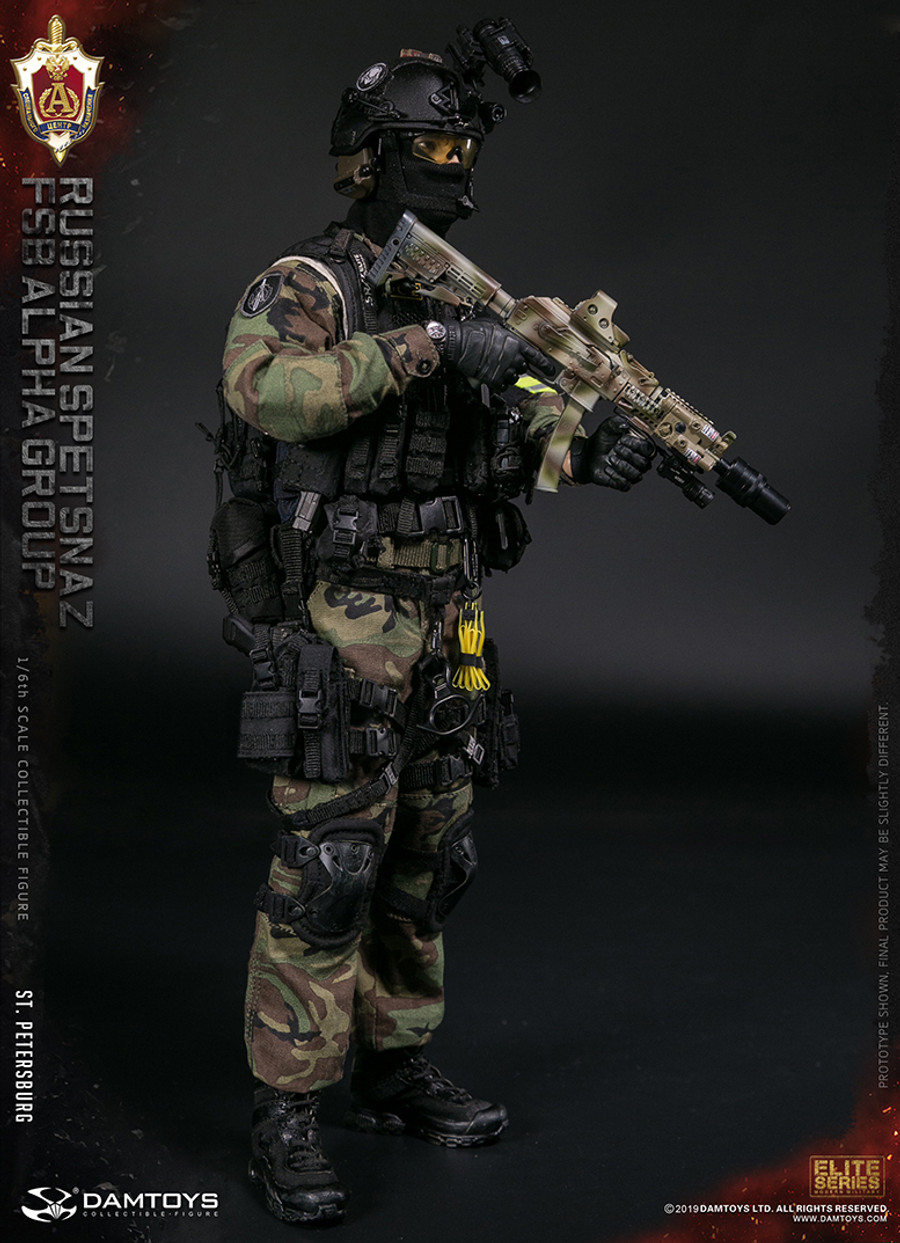 DAM Toys - RUSSIAN SPETSNAZ FSB ALPHA GROUP St.Petersburg