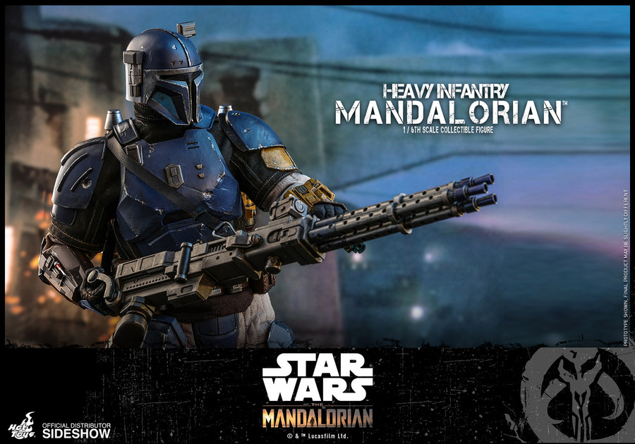 Hot Toys - Star Wars The Mandalorian - Heavy Infantry Mandalorian