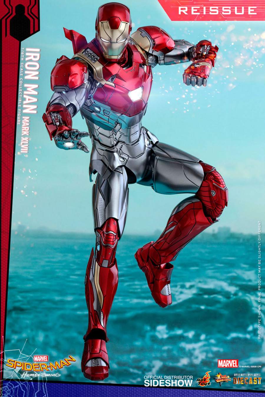 Hot Toys - Spider-Man: Homecoming - Iron Man Mark XLVII (Reissue)