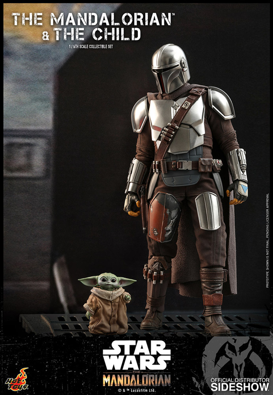 Hot Toys - Star Wars The Mandalorian - The Mandalorian and The Child Set