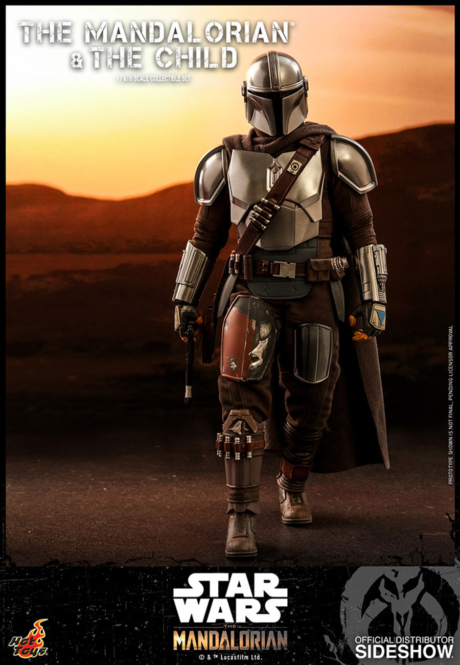 Hot Toys - Star Wars The Mandalorian - The Mandalorian and The Child Set