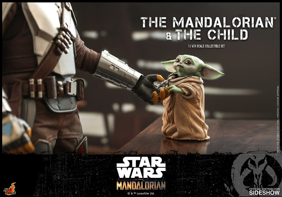 Hot Toys - Star Wars The Mandalorian - The Mandalorian and The Child Set