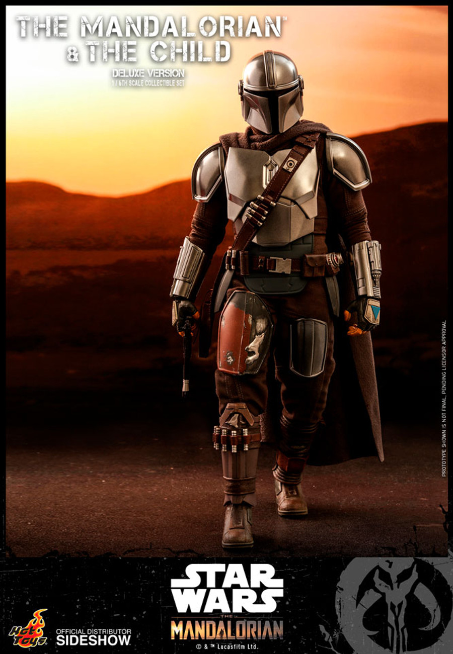 Hot Toys - Star Wars The Mandalorian - The Mandalorian and The Child Deluxe Set