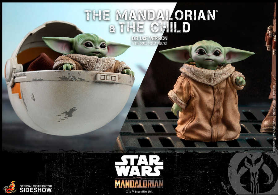 Hot Toys - Star Wars The Mandalorian - The Mandalorian and The Child Deluxe Set