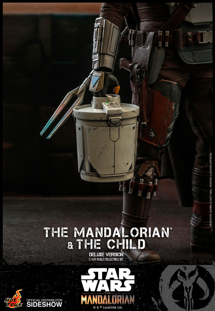 Hot Toys - Star Wars The Mandalorian - The Mandalorian and The Child Deluxe Set