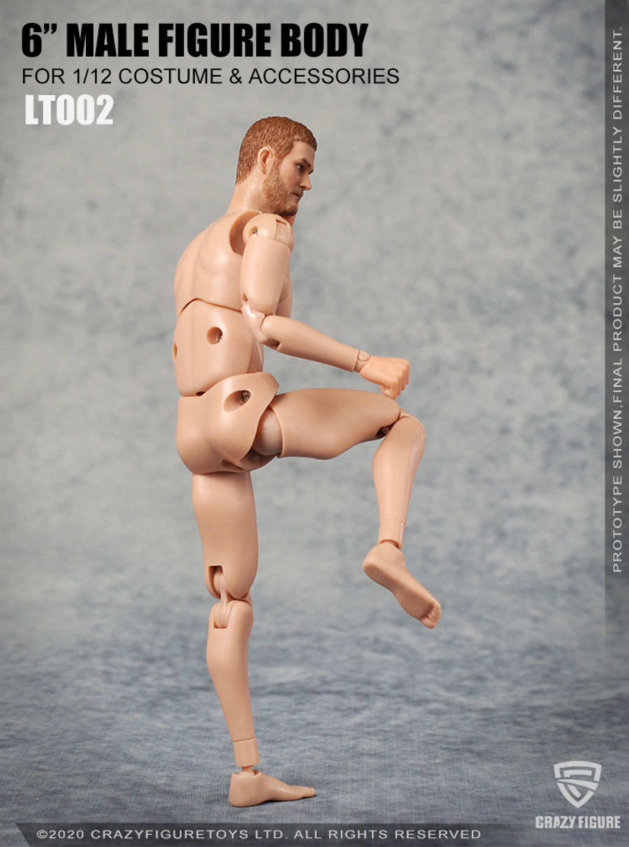 Crazy Figure - 1/12 Multi Joint Movable Male Body without Neck