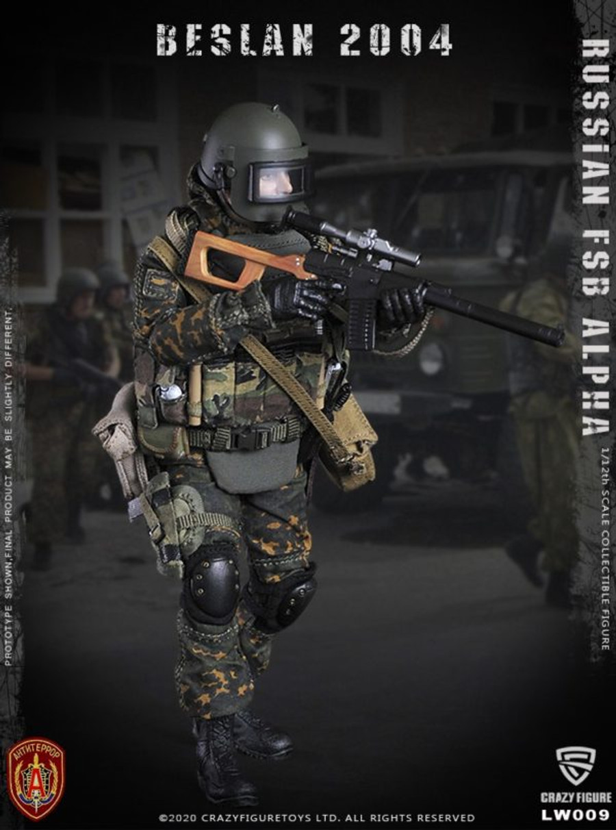Crazy Figure - 1/12 Russian Alpha Special Forces: Russian Sniper