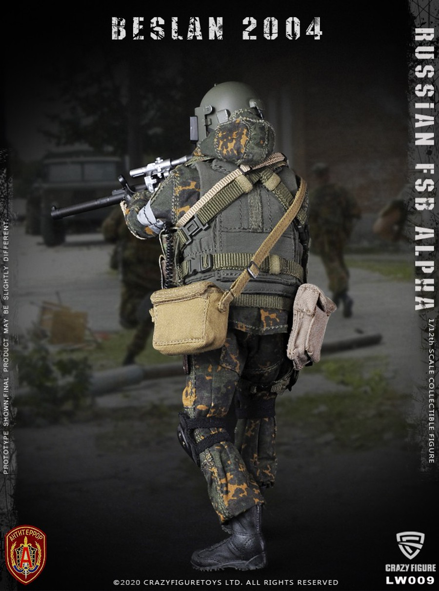 Crazy Figure - 1/12 Russian Alpha Special Forces: Russian Sniper