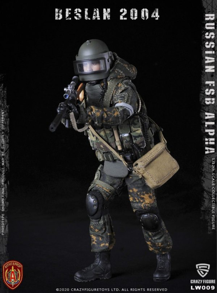 Crazy Figure - 1/12 Russian Alpha Special Forces: Russian Sniper