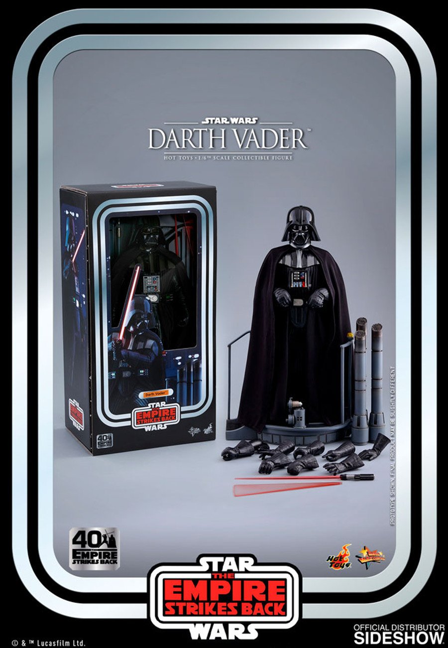 Hot Toys - Star Wars: The Empire Strikes Back 40th Anniversary Collection - Movie Masterpiece Series: Darth Vader