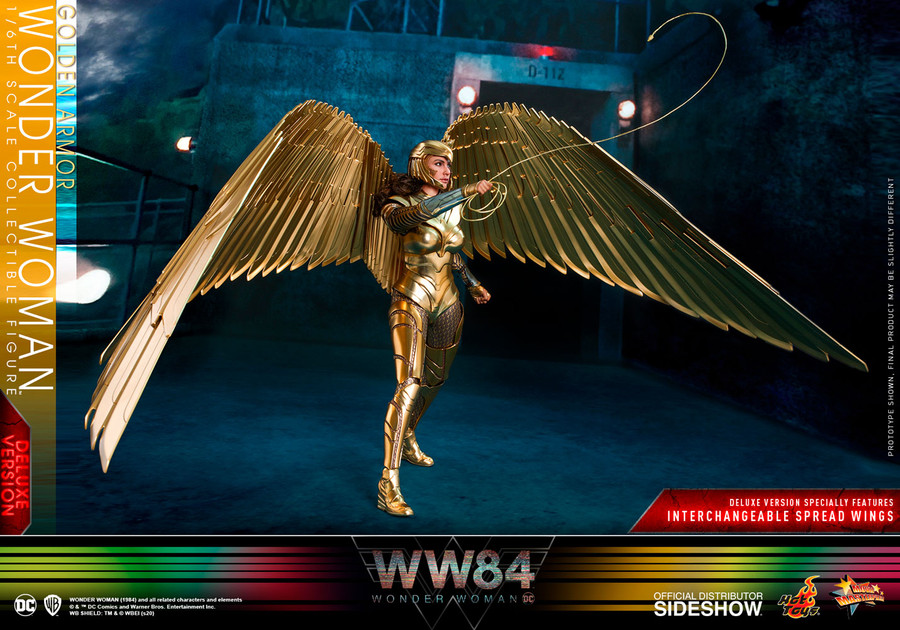 Hot Toys - Wonder Woman 1984: Golden Armor Wonder Woman (Deluxe)