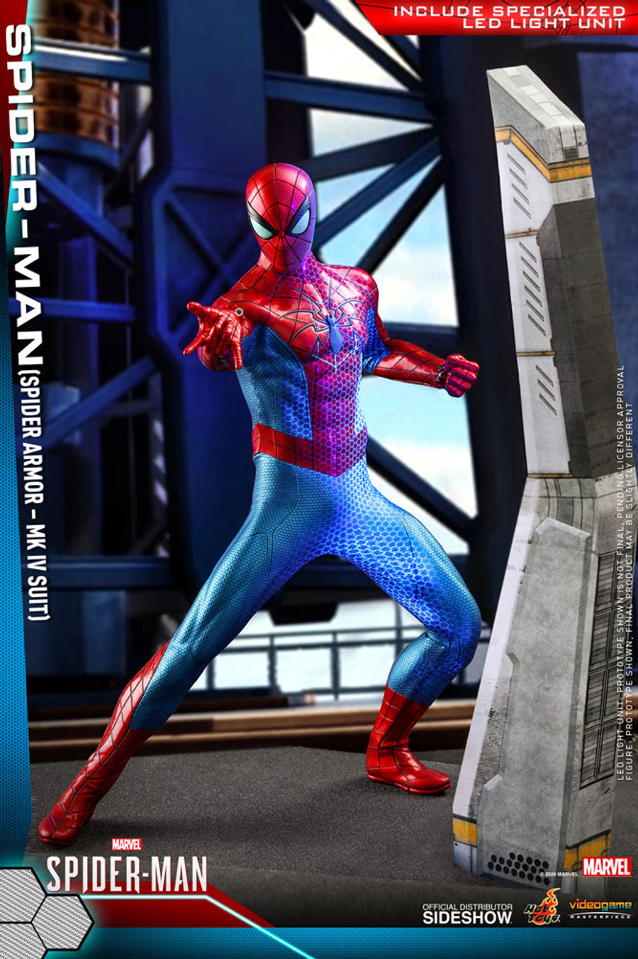 Hot Toys - Marvel's Spider-Man -  Spider-Man (Spider Armor - MK IV Suit)