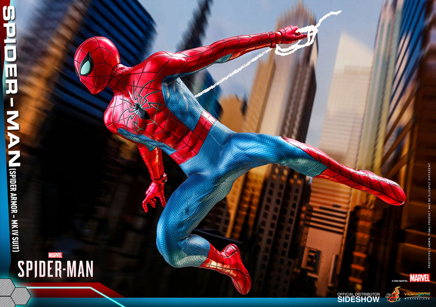 Hot Toys - Marvel's Spider-Man -  Spider-Man (Spider Armor - MK IV Suit)