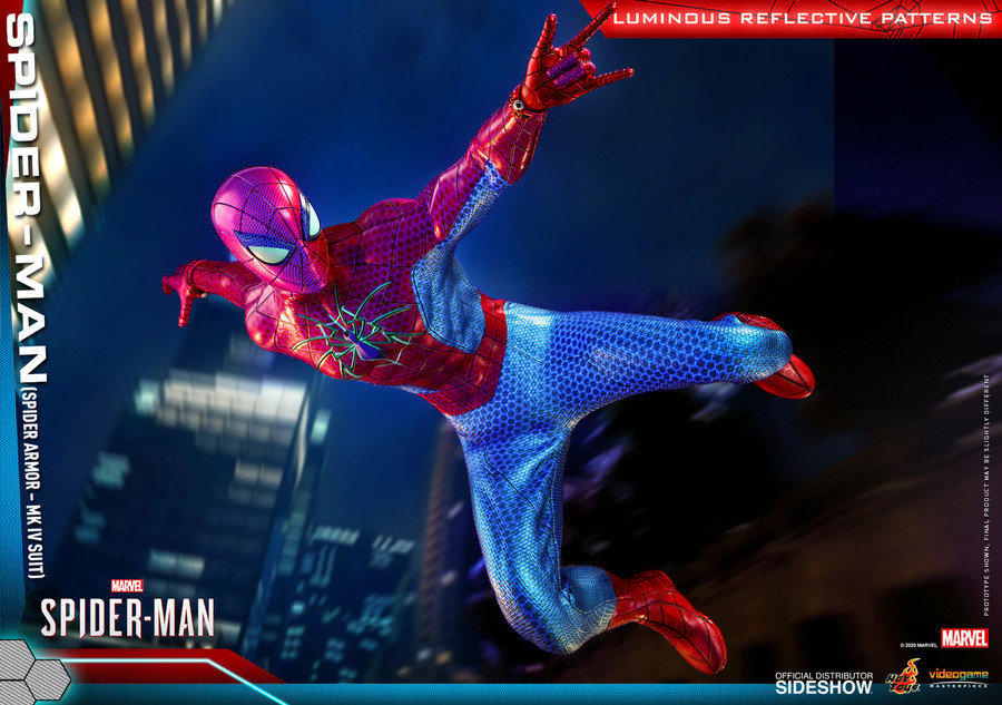 Hot Toys - Marvel's Spider-Man -  Spider-Man (Spider Armor - MK IV Suit)