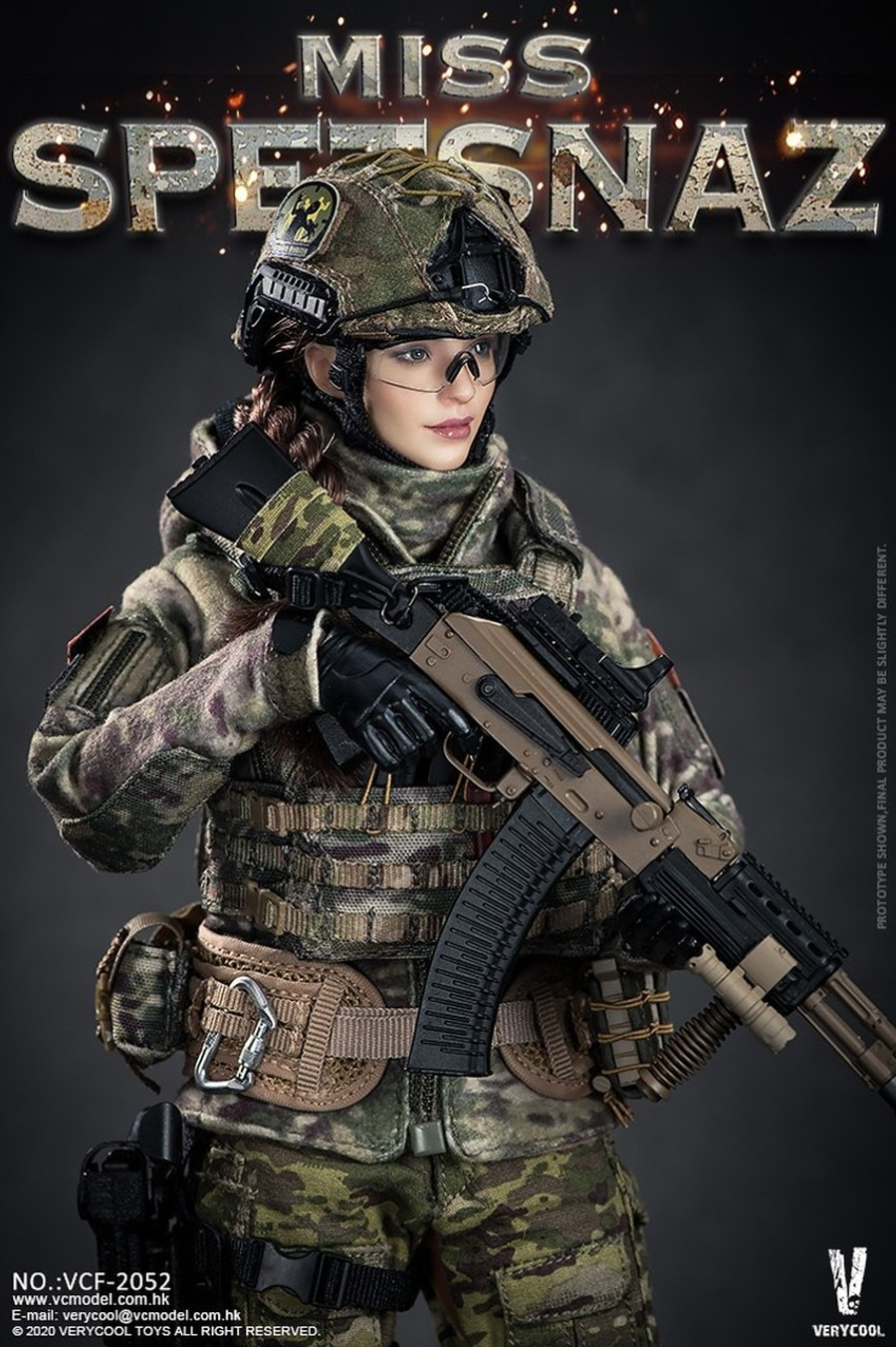 Very Cool - Russian Special Combat Female Soldier
