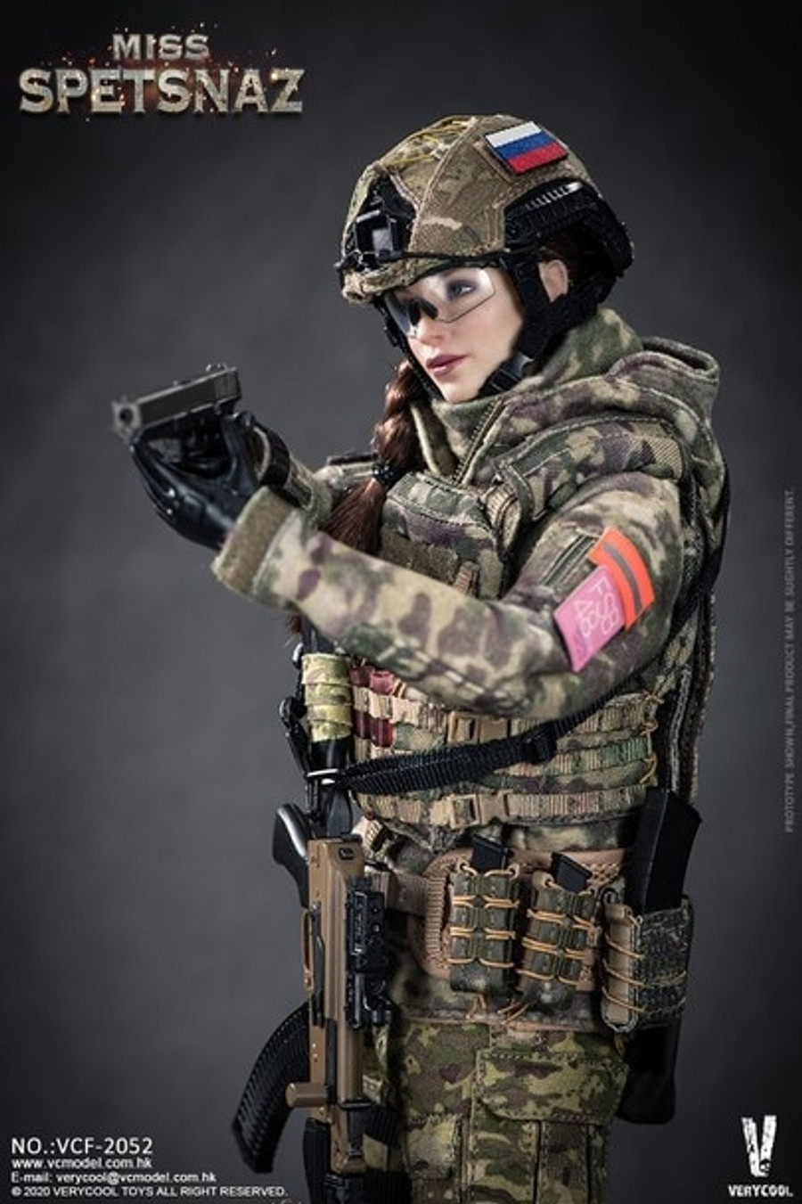 Very Cool - Russian Special Combat Female Soldier