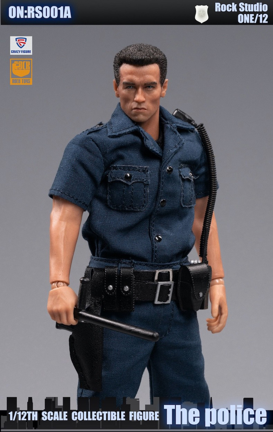 Crazy Figure X Rock Toys - 1/12 City Police