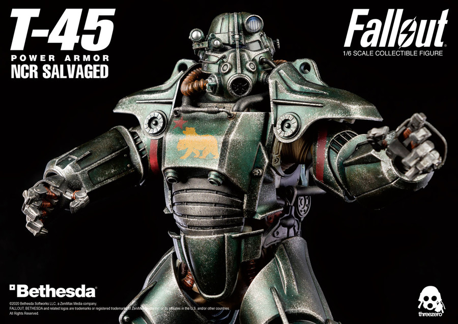 Threezero - Fallout - T-45 NCR Salvaged Power Armor