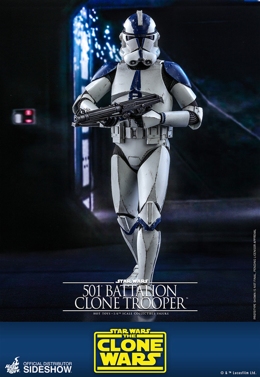 Hot Toys - Star Wars The Clone Wars - 501st Battalion Clone Trooper