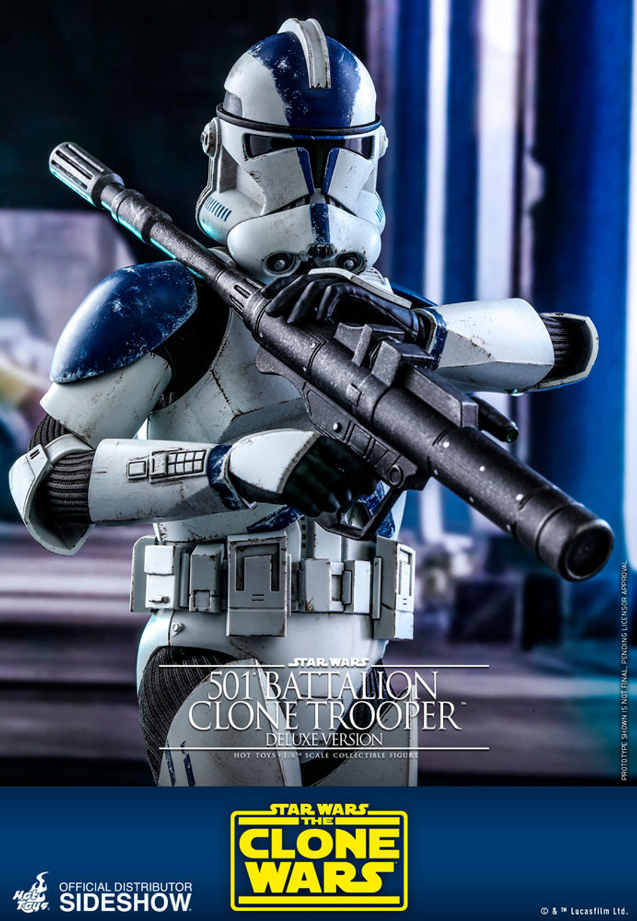 Hot Toys - Star Wars The Clone Wars - 501st Battalion Clone Trooper (Deluxe)