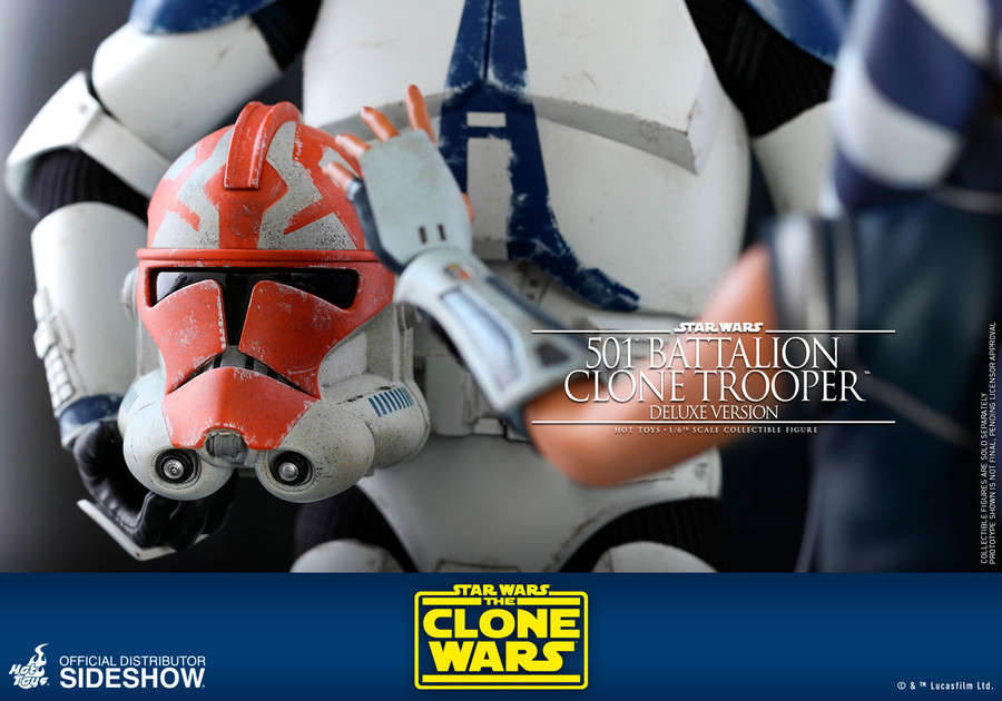 Hot Toys - Star Wars The Clone Wars - 501st Battalion Clone Trooper (Deluxe)