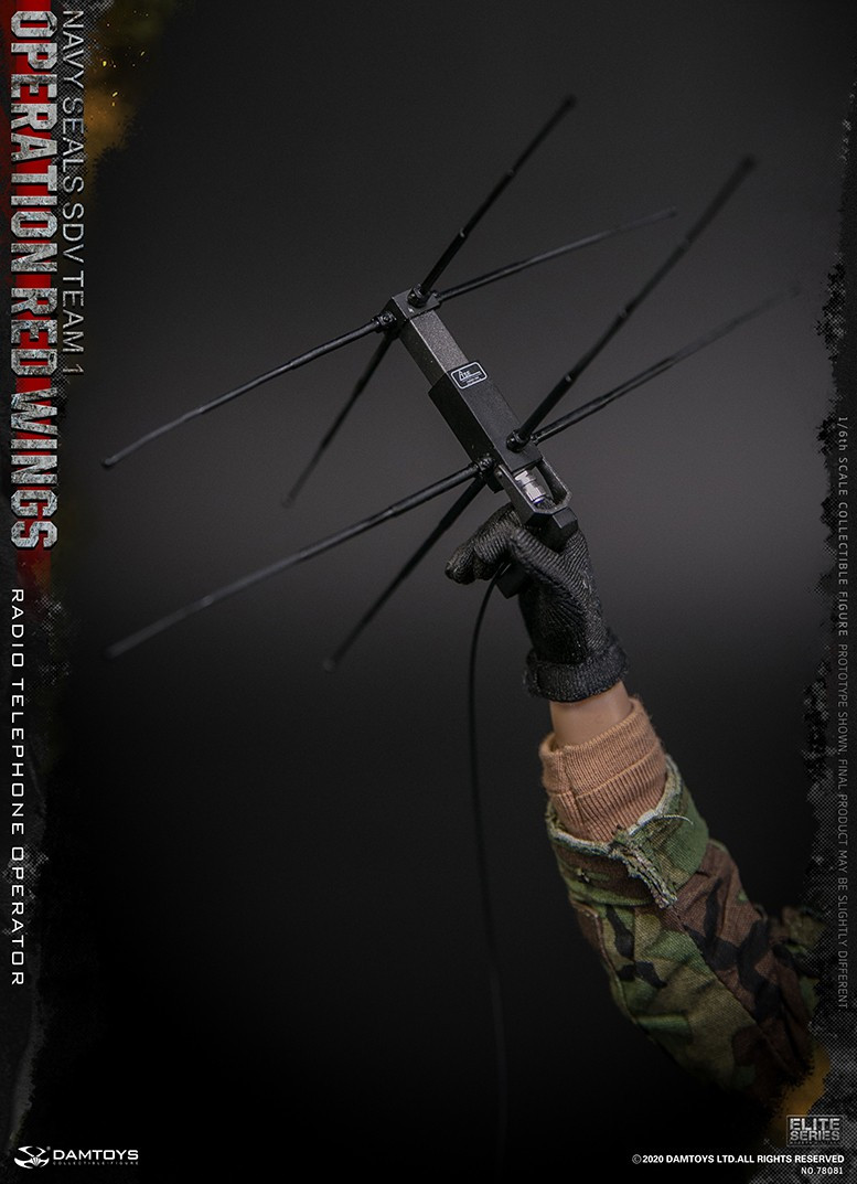 DAM Toys Operation Red Wings NAVY SEALS SDV Team 1 Radio Telephone