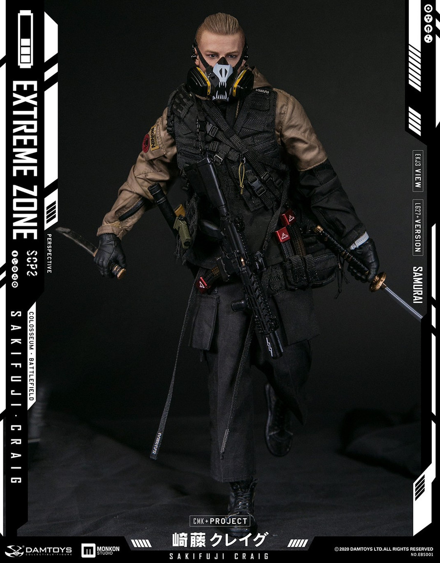 DAM Toys - Extreme Zone Samurai Sakifuji Craig