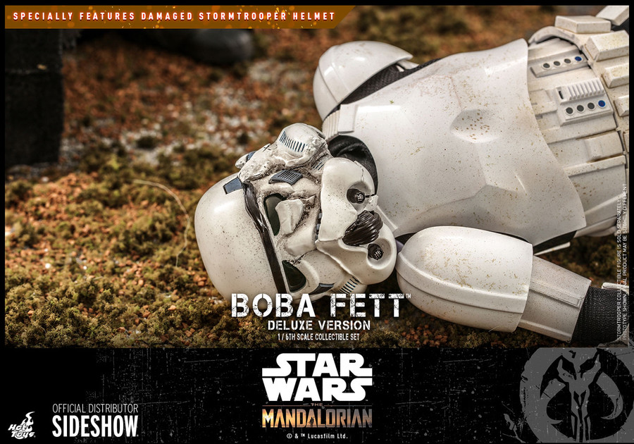 Hot Toys - Star Wars The Mandalorian: Boba Fett (Deluxe Version)