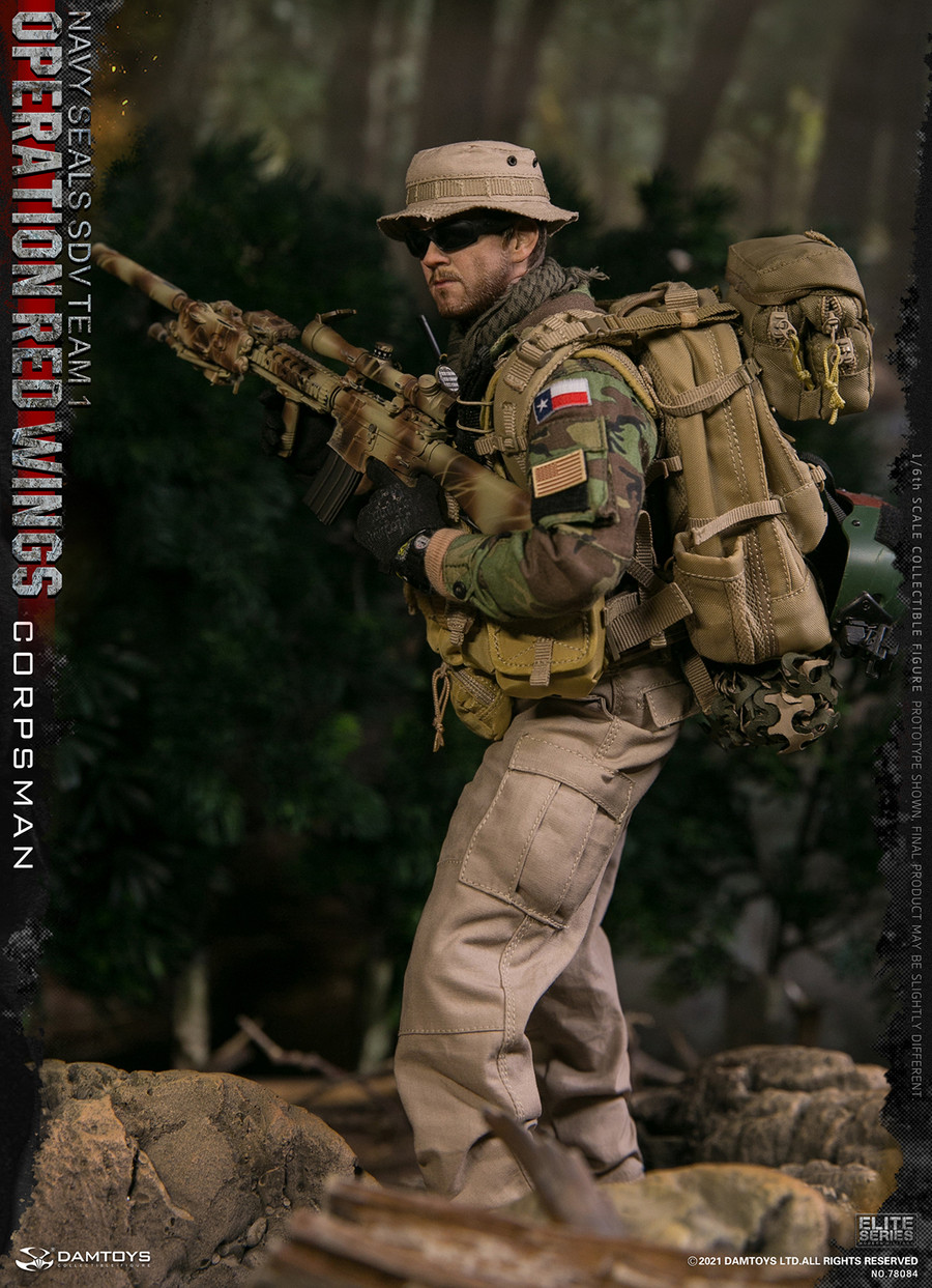 DAM Toys - Operation Red Wings - Navy Seals SDV Team 1 Corpsman