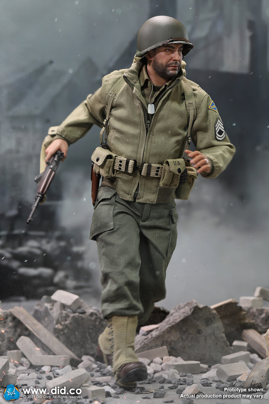 DID - WWII US 2nd Ranger Battalion Series 5 - Sergeant Horvath