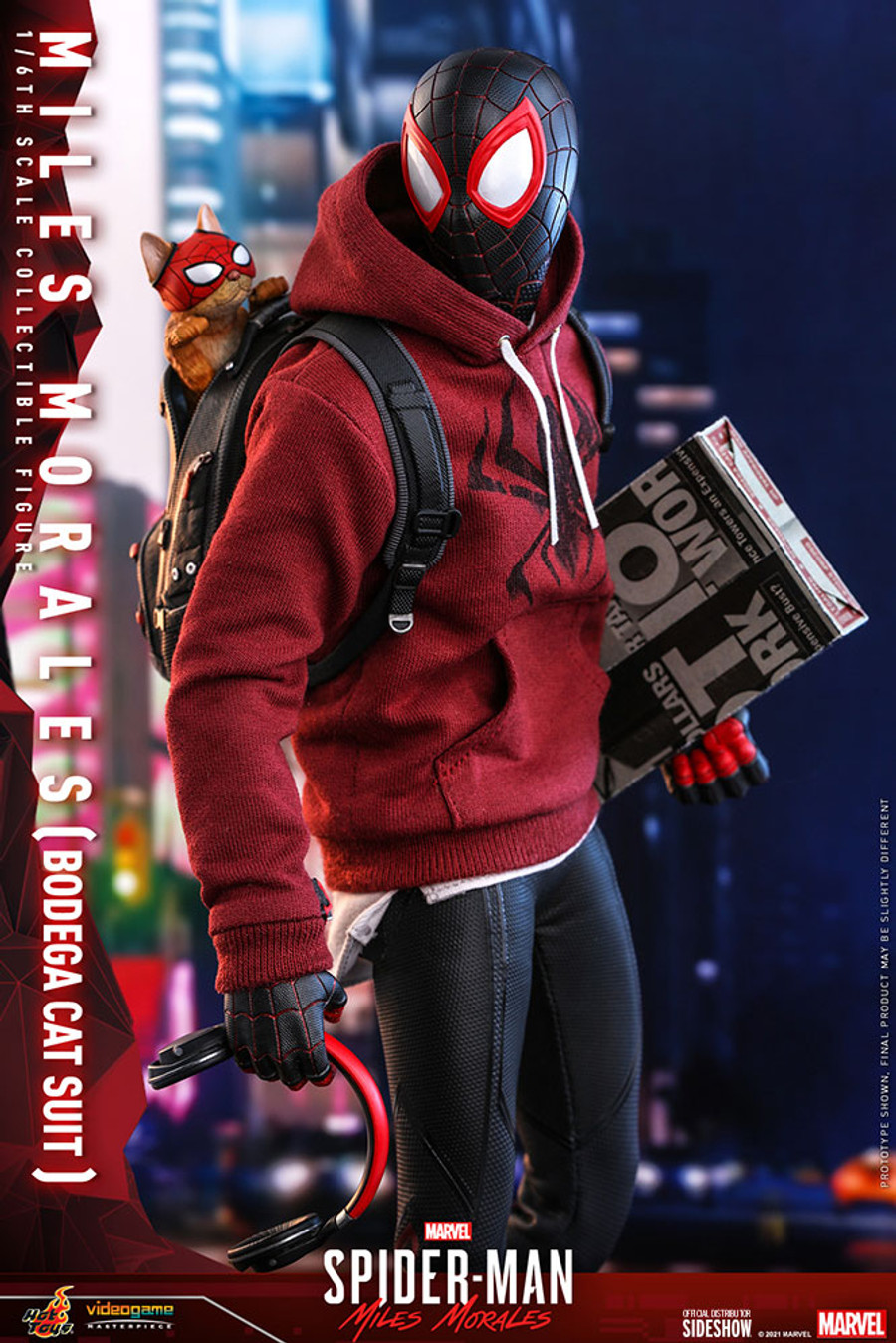 Hot Toys - Video Game Masterpiece Series – Marvel’s Spider-Man: Miles Morales  [Bodega Cat Suit]