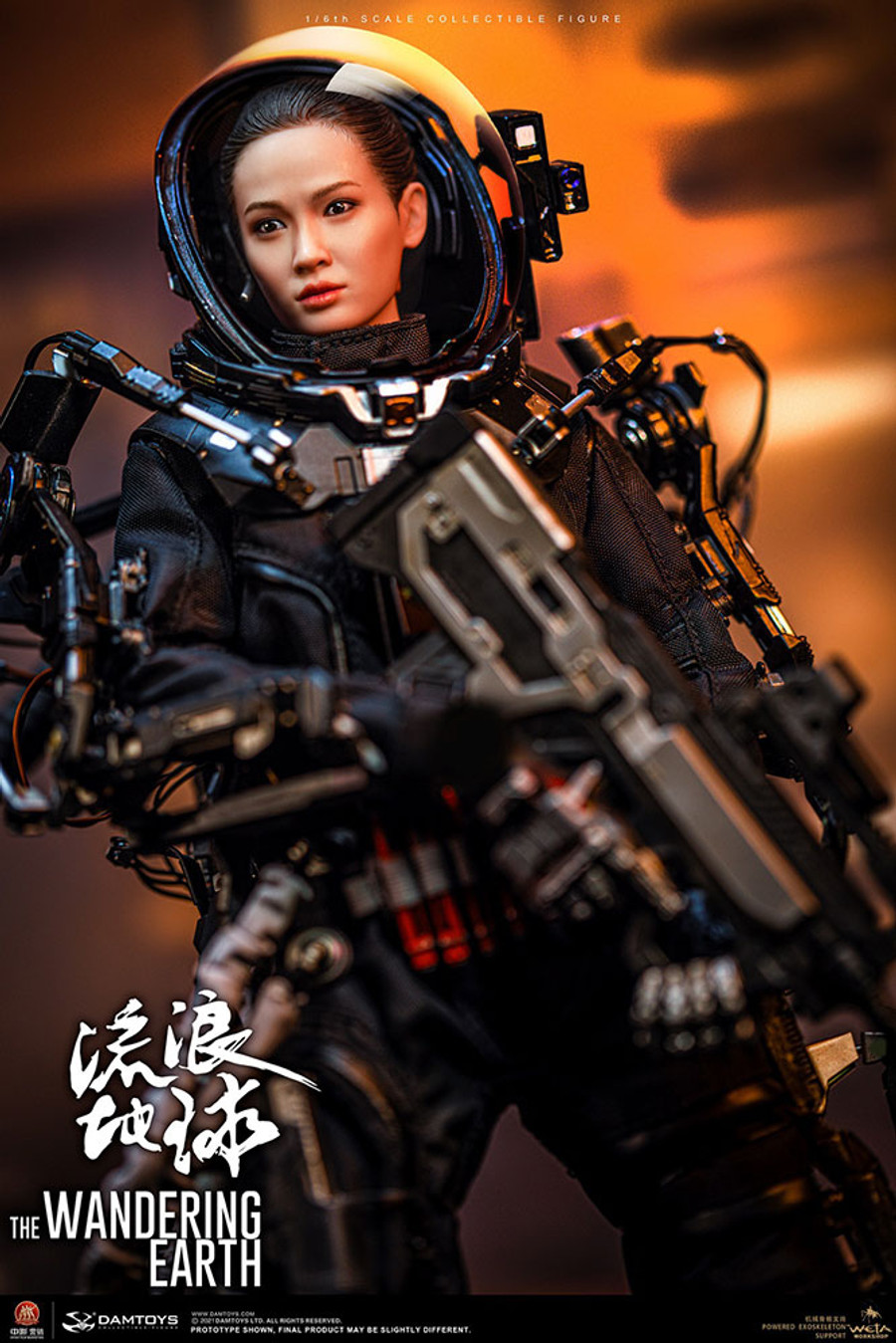 Dam Toys - The Wandering Earth: CN171-11 Rescue Unit Member Zhou Qian