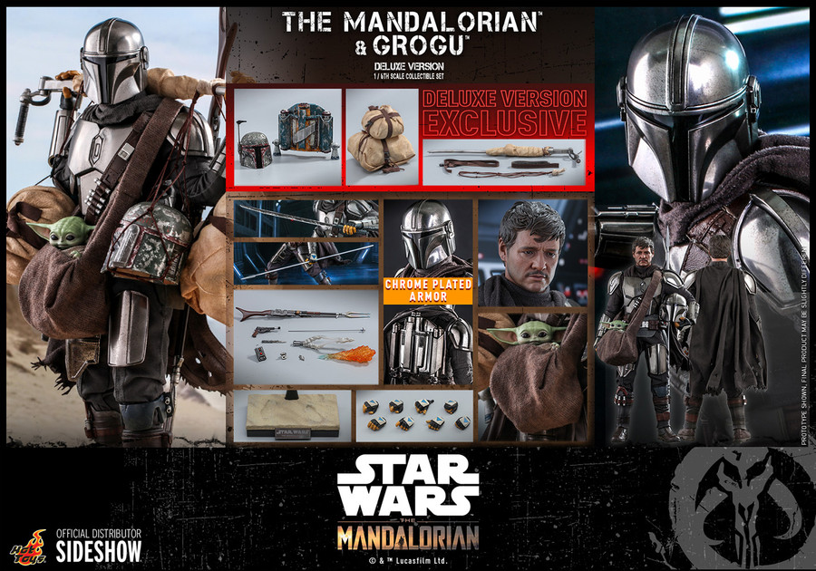 Hot Toys - Star Wars The Mandalorian and Grogu (Deluxe Version)