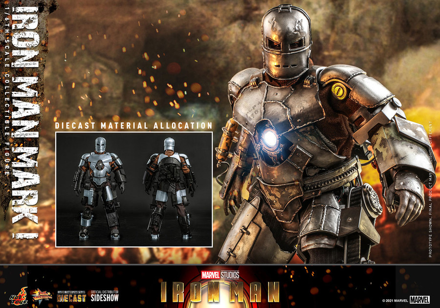 Hot Toys -  Iron Man: Iron Man Mark I (Reissue)