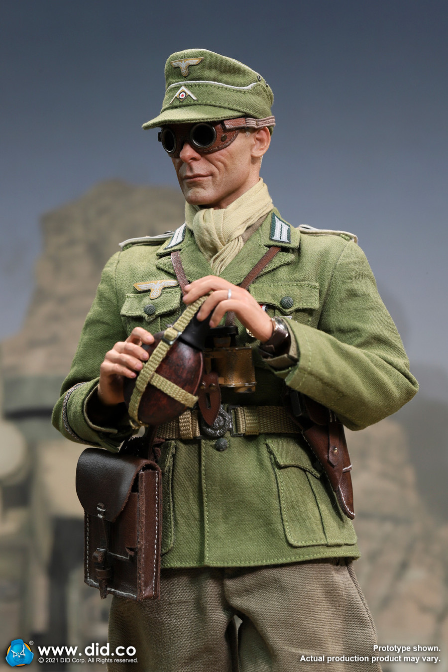 DID - WWII German Afrika Korps Infantry Captain – Wilhelm