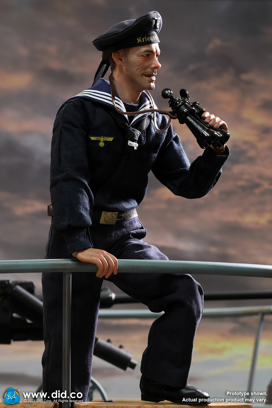 DID - WWII German U-Boat Seaman Obermaat – Erwin