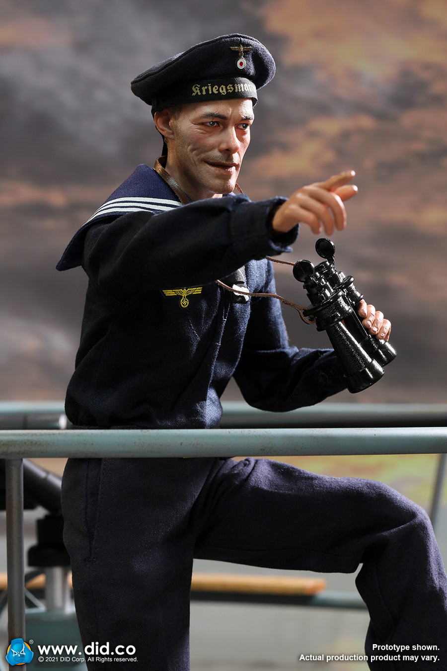 DID - WWII German U-Boat Seaman Obermaat – Erwin
