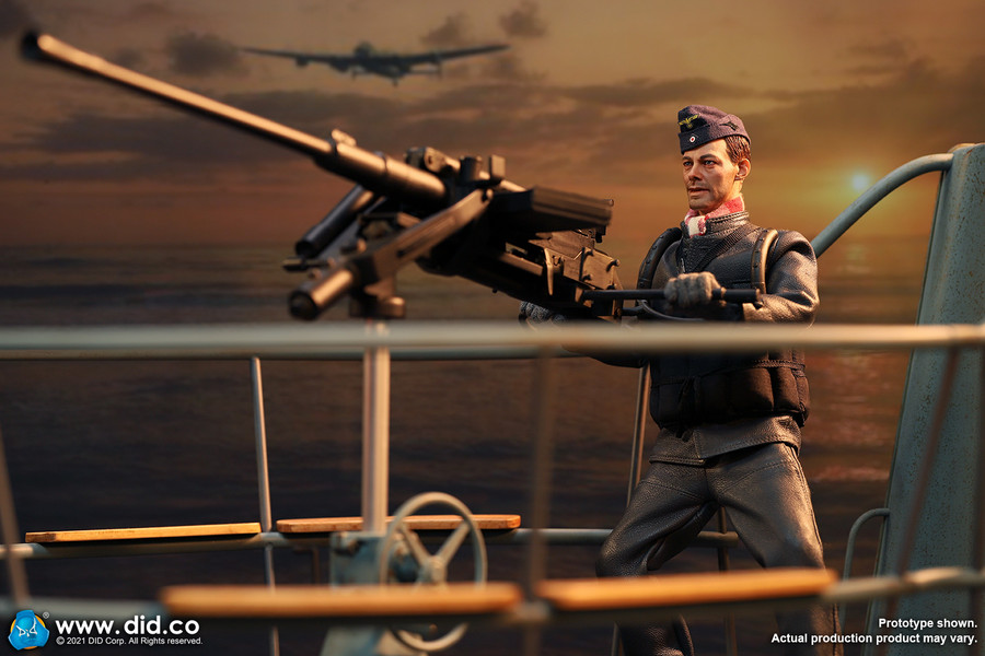 DID - WWII German U-Boat Seaman Obermaat – Erwin